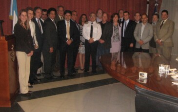 CCNY Delegation to Navy Research lab, Argentina